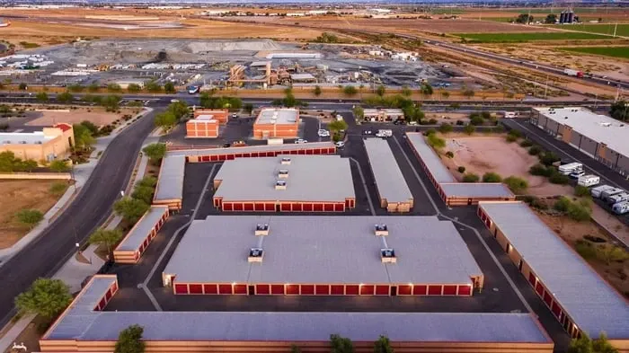 Aerial view of STORAGExperts